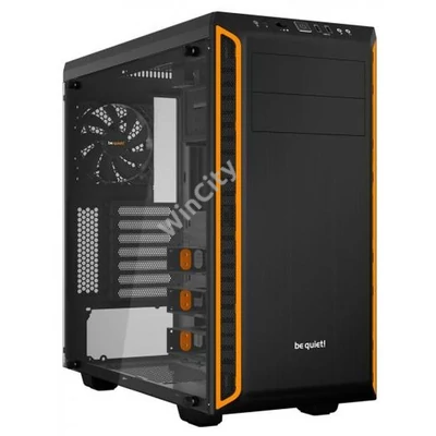 HZB-Be Quiet! Pure Base 600 Orange Window fekete-narancs ablakos