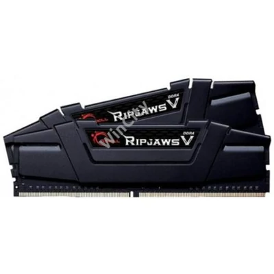 MEM-16GB/3200 DDR4 G.Skill RipJaws V F4-3200C16D-16GVKB Fekete KIT2