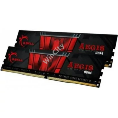 MEM-32GB/3000 DDR4 G.Skill Aegis F4-3000C16D-32GISB Fekete KIT2