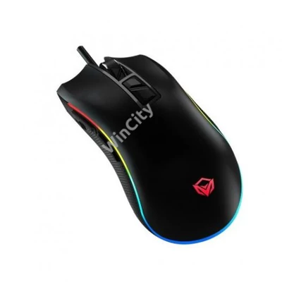 MOU-Meetion MT-G3330 fekete Gamer USB egér