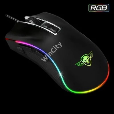 MOU-Spirit of Gamer PRO-M6 RGB USB egér