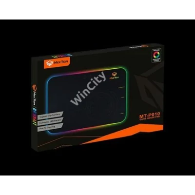 MOU-Meetion MT-P010 fekete RGB Gamer egérpad