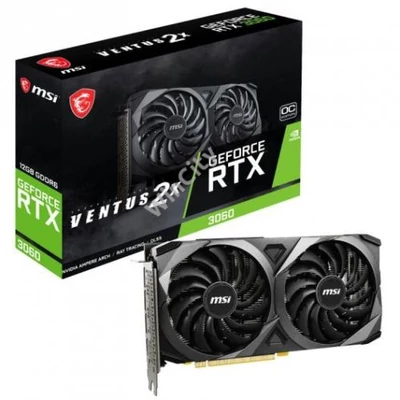 VGA-MSI RTX 3060 VENTUS 2X OC 12GB GDDR6