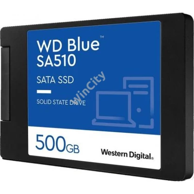 SSD- 500GB WD Blue SA510 SATA3 2,5" SSD WDS500G3B0A