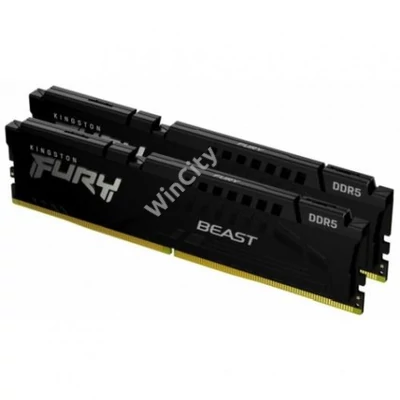 MEM-32GB/5200 DDR5 KINGSTON Beast KF552C40BBK2-32 Black KIT2