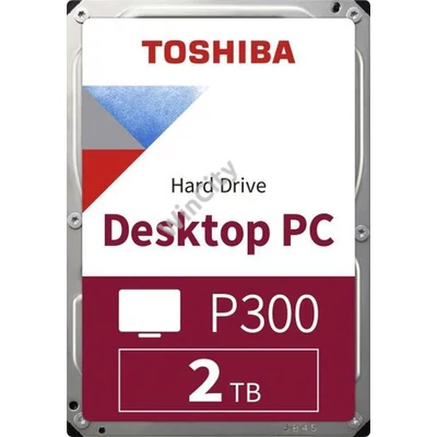 HDD3- 2TB Toshiba P300 7200 64MB SATA3 HDD Desktop Storage HDWD320UZSVA