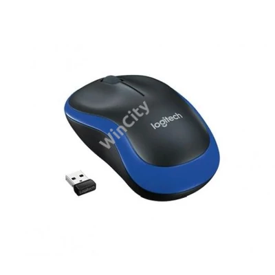 MOU-Logitech M185 fekete-sötétkék Wireless egér