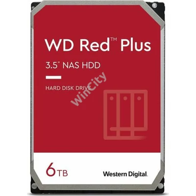 HDD3- 6TB WD 5400 256MB SATA3 HDD Red Plus WD60EFPX