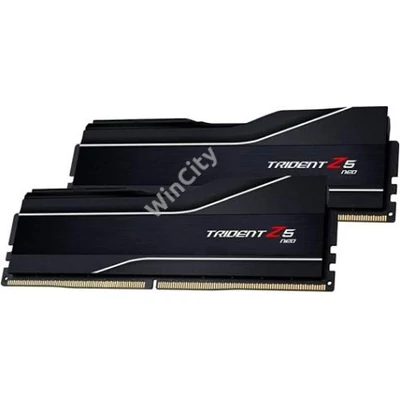 MEM-32GB/6000 DDR5 G.Skill Trident Z5 NEO F5-6000J3038F16GX2-TZ5N Fekete KIT2
