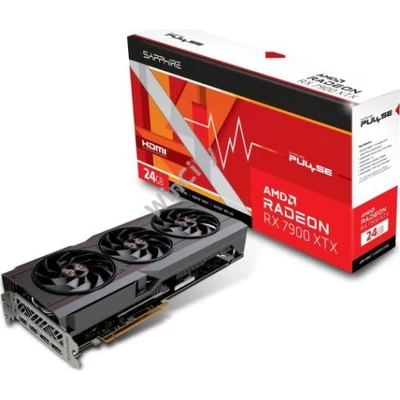 VGA-Sapphire RX 7900 XTX Pulse 24GB GDDR6 11322-02-20G