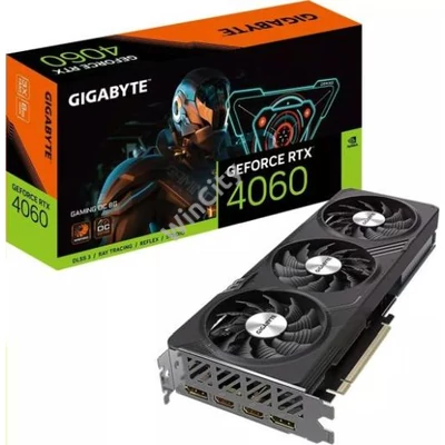 VGA-Gigabyte RTX 4060 OC GAMING 8GB GV-N4060GAMING OC-8GD