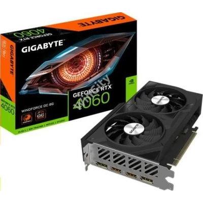 VGA-Gigabyte RTX 4060 OC WINDFORCE 8GB GV-N4060WF2OC-8GD