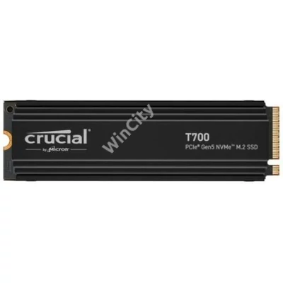 SSD-1TB Crucial T700 Heatsink Gen5 M.2 SSD CT1000T700SSD5