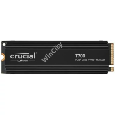 SSD-2TB Crucial T700 Heatsink Gen5 M.2 SSD CT2000T700SSD5