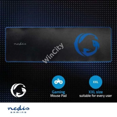 EP-Nedis GMPD300BK gamer egérpad XXL