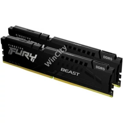 MEM-64GB/6000 DDR5 KINGSTON Beast KF560C36BBEK2-64 Black KIT2