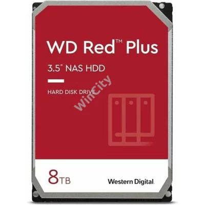 HDD3- 8TB WD 7200 128MB SATA3 HDD Red Plus WD80EFPX