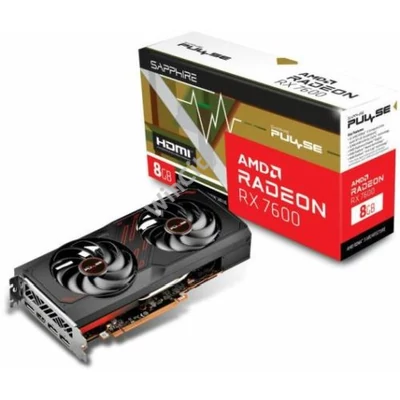 VGA-Sapphire RX 7600 Gaming 8GB GDDR6 11324-01-20G