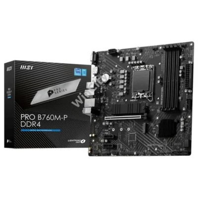 MBO-MSI PRO B760M-P DDR4