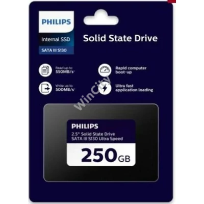 SSD- 250GB Philips S130 Ultra SATA3 2,5"