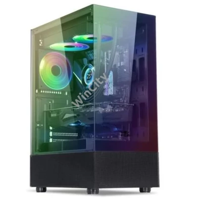 HZS-Spirit of Gamer SPECTRA fekete ablakos táp nélküli ház