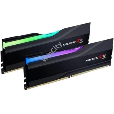 MEM-64GB/6400 DDR5 G.Skill Trident Z5 RGB F5-6400J3239G32GX2-TZ5RK fekete KIT2