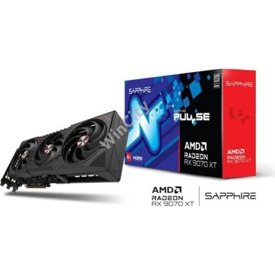 VGA-Sapphire RX 9070 XT Pulse 16GB GDDR6 11348-03-20G