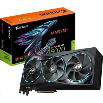 VGA-Gigabyte RTX 5070 AORUS MASTER 12GB GV-N5070AORUS M-12GD