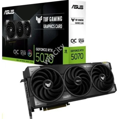 VGA-Asus RTX 5070 OC TUF-RTX5070-O12G-GAMING 12GB GDDR7