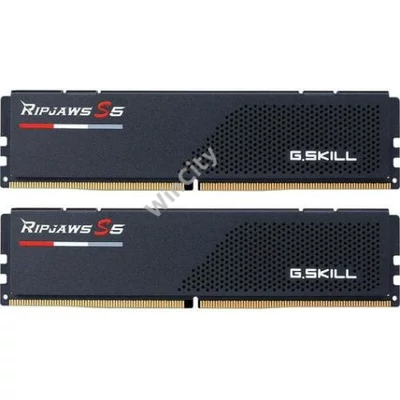 MEM-32GB/6000 DDR5 G.Skill Ripjaws F5-6000J3040F16GX2-RS5K Fekete KIT2