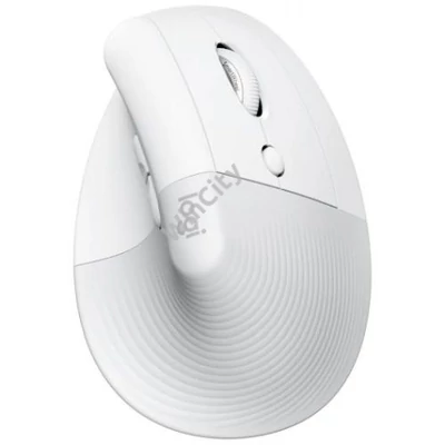 MOU-Logitech Lift fehér vezeték nélküli Ergonomikus egér