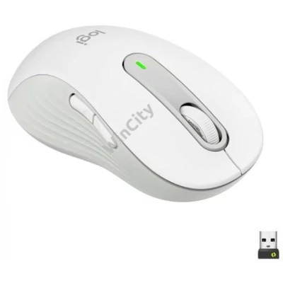 MOU-Logitech M650 L Signiture balkezes Wireless piszkosfehér egér