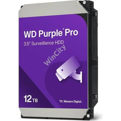 HDD3-12TB WD 7200 512MB SATA3 HDD Purple WD122PURP