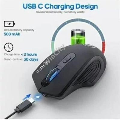 MOU-IMICE G-1800RC wireless fekete egér