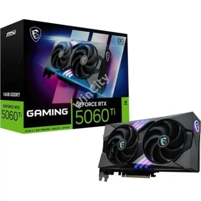 VGA-MSI RTX 5060 Ti GAMING OC 16GB GDDR7