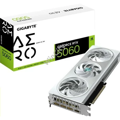 VGA-Gigabyte RTX 5060 Aero OC 8GB GV-N5060AERO OC-8GD