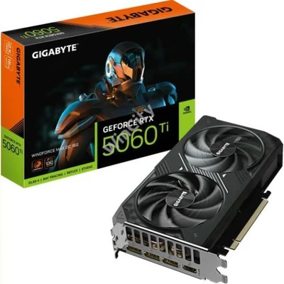 VGA-Gigabyte RTX 5060 Ti Windforce MAX OC 8GB GV-N506TWF2MAX OC-8GD