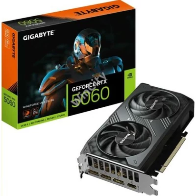 VGA-Gigabyte RTX 5060 Windforce Max OC 8GB GV-N5060WF2MAX OC-8GD