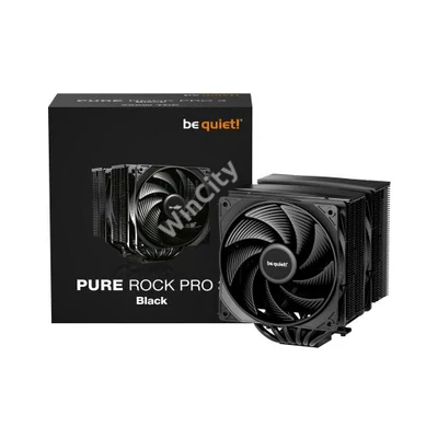 COB-Be Quiet! Pure Rock Pro 3 fekete CPU hűtő