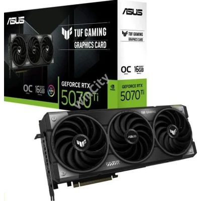 VGA-Asus RTX 5070 Ti OC TUF-RTX5070TI-O16G-GAMING 16GB GDDR7