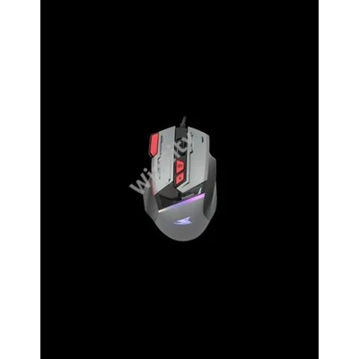 MOU-Baracuda MANTA-G szürke USB egér