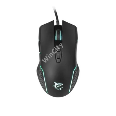 Mouse White Shark GM-5003 AZARAH Gaming egér - Fekete