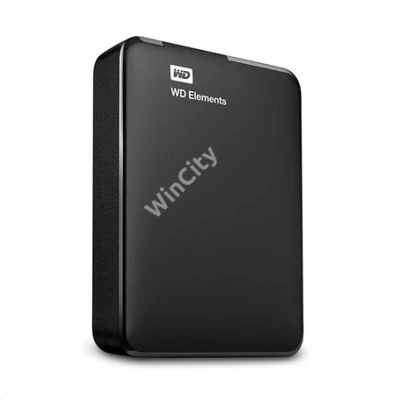 HDD EXT 2,5" WD Elements 4TB USB3.0 - Fekete - WDBU6Y0040BBK-WESN