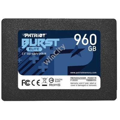 SSD Patriot 960GB Burst Elite 2,5" SATA3