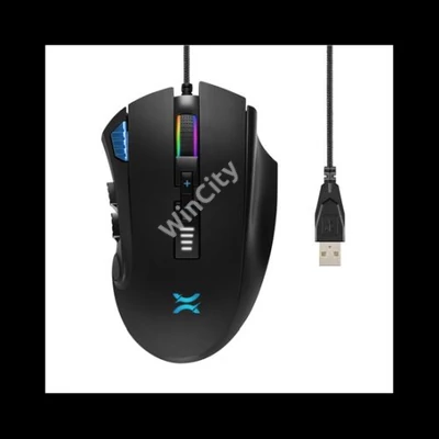 Mouse NOXO Nightmare Gaming egér 5000dpi, RGB