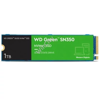 SSD WD 1TB Green SN350 M.2 2280 PCIe Gen 3 x4 NVMe