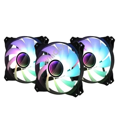 FAN Zalman ZM-IF120 - Milky White Addressable RGB fan - 3 pack + RGB controller