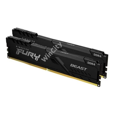 RAM Kingston DDR4 3200MHz 32GB (2x16GB) Kit FURY Beast Black 1RX8 CL16 1,35V