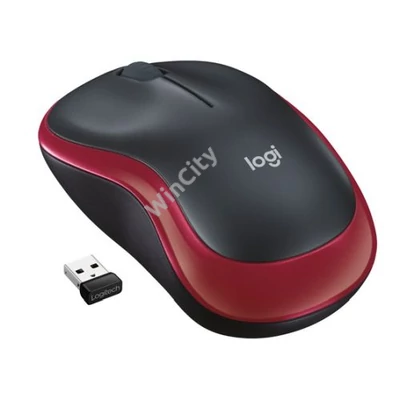 Mouse Logitech M185 - Piros