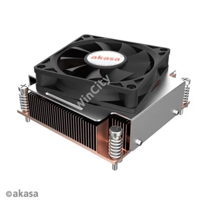 Fan Akasa Intel LGA1700 Alacsony Profilú CPU-hűtő - AK-CC7402BT01